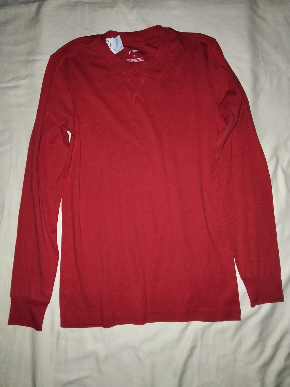 Primary Red Crewneck Sweatshirt